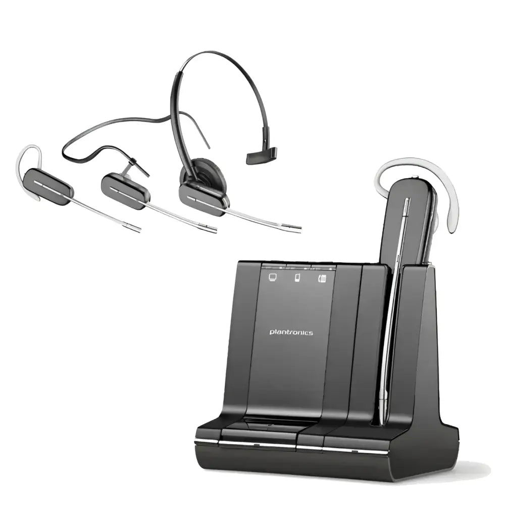 Plantronics Savi W745 Convertible 3-in-1 Wireless Headset 86507-01 PLAN-SAVI-745 - Refurbished