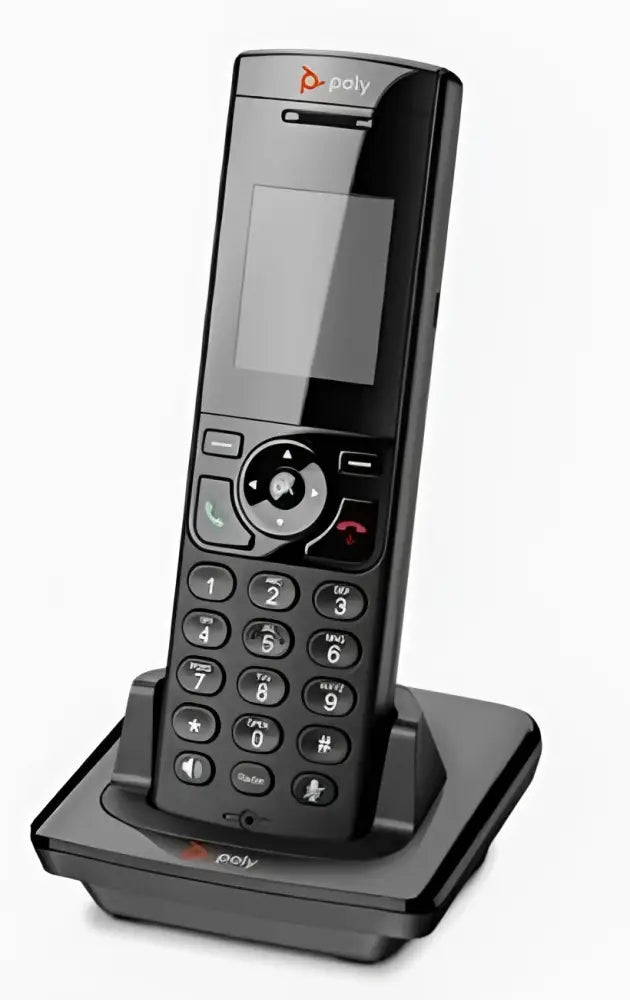 Poly VVX D230 DECT Cordless Handset with Charging Cradle 2200-49235-001 - Refurbished