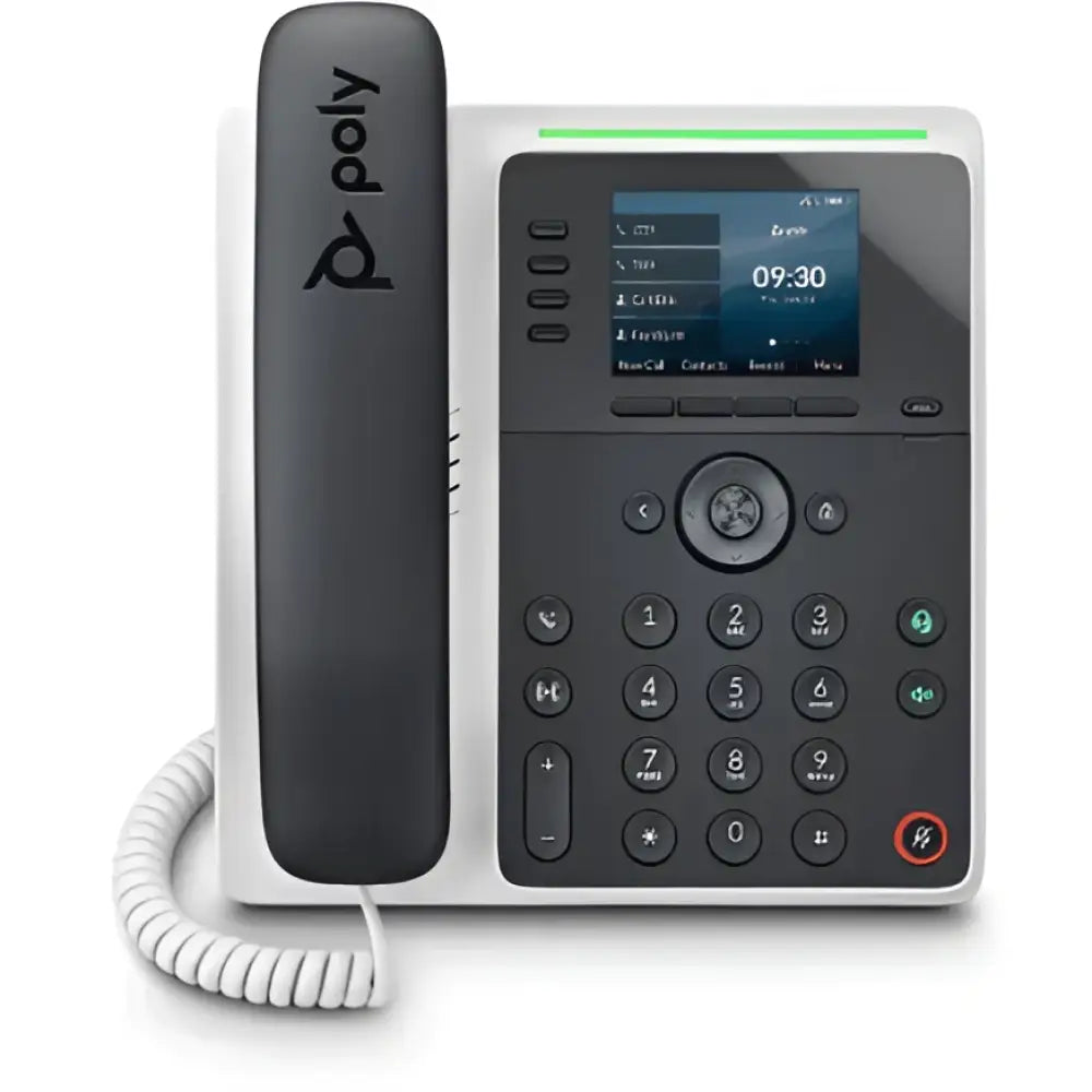 Poly Edge E220 IP Phone Bluetooth PoE 2200-86990-025 82M87AA - New