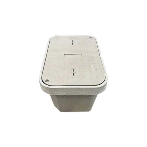F1-APC243624PCT22 Polymer Concrete Handhole/Vault with Cover, 24"x36"x24", Tier 22