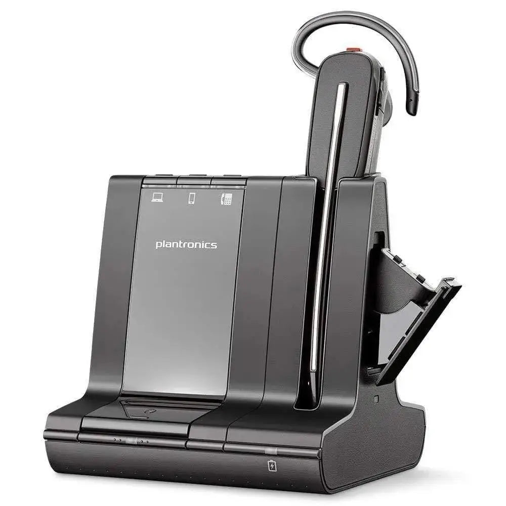 Poly Savi 8240-M Office Wireless DECT Convertible Headset Microsoft Teams Certified (211819-01) 7W6E3AA - New
