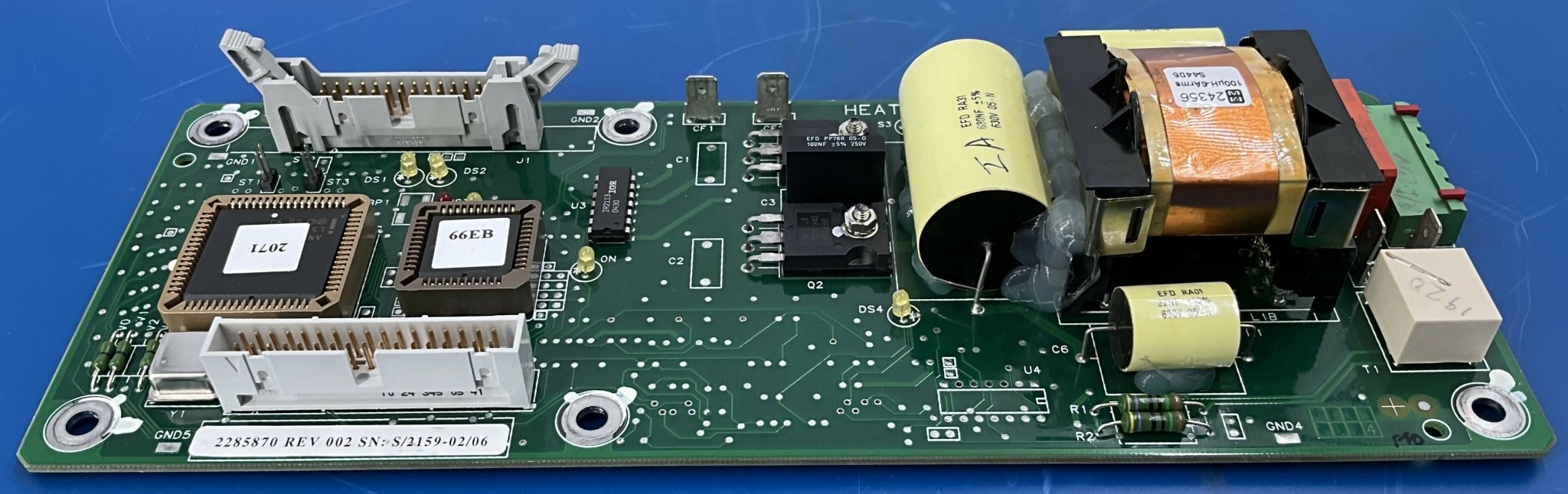 PROGRAMMED HEATER V4 BOARD (2285870 REV 002) GE