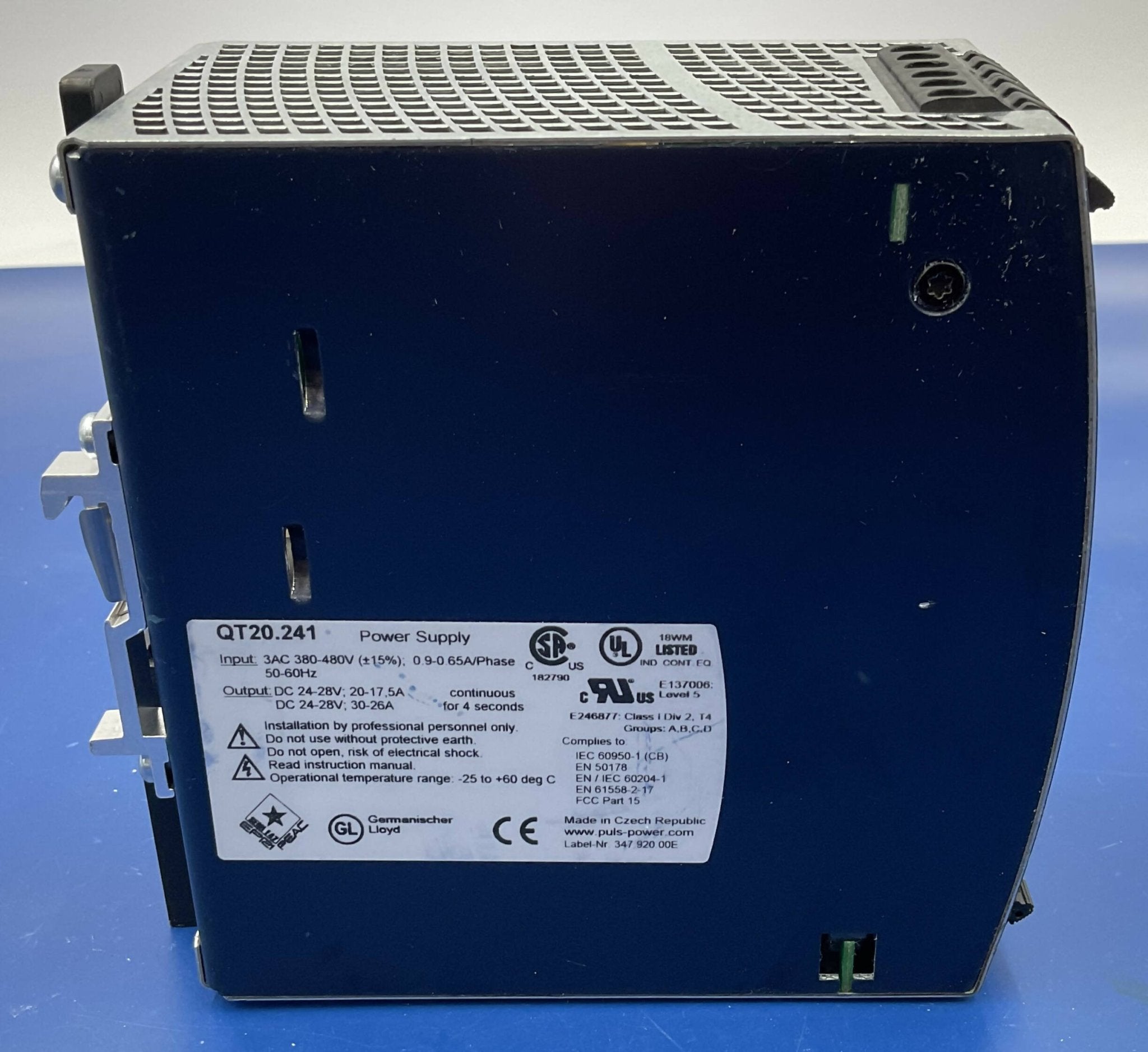 PULS DIMENSION POWER SUPPLY (U2) (QT20.241) SIEMENS