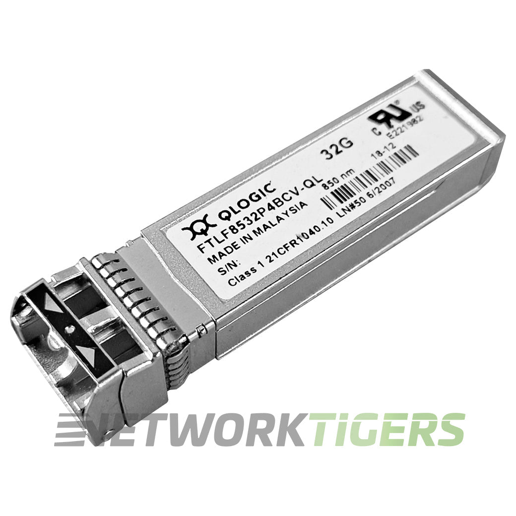 QLOGIC FTLF8532P4BCV-QL 32GB FC SR 850nm SFP+ Transceiver