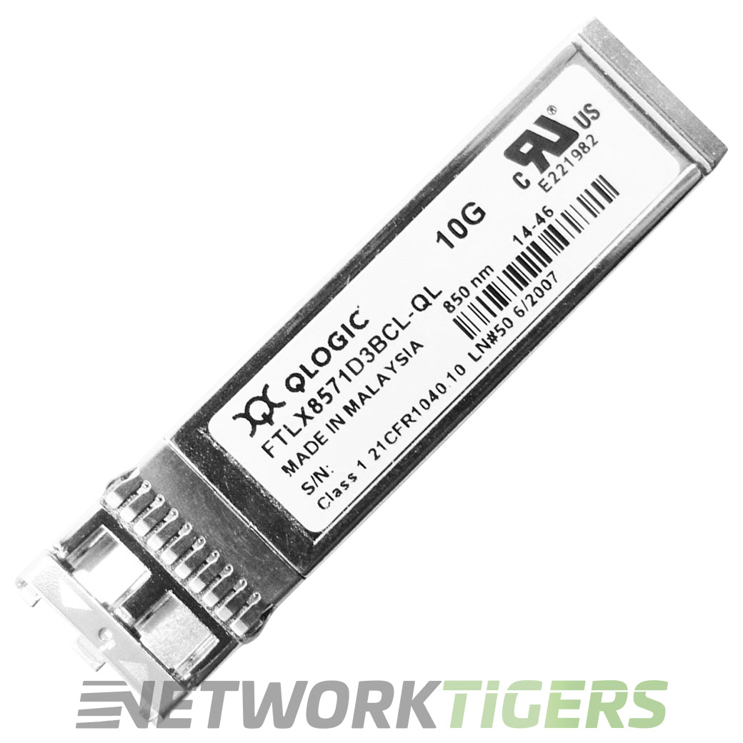 QLogic FTLX8571D3BCL-QL 10GB BASE-SR Optical SFP+ Transceiver