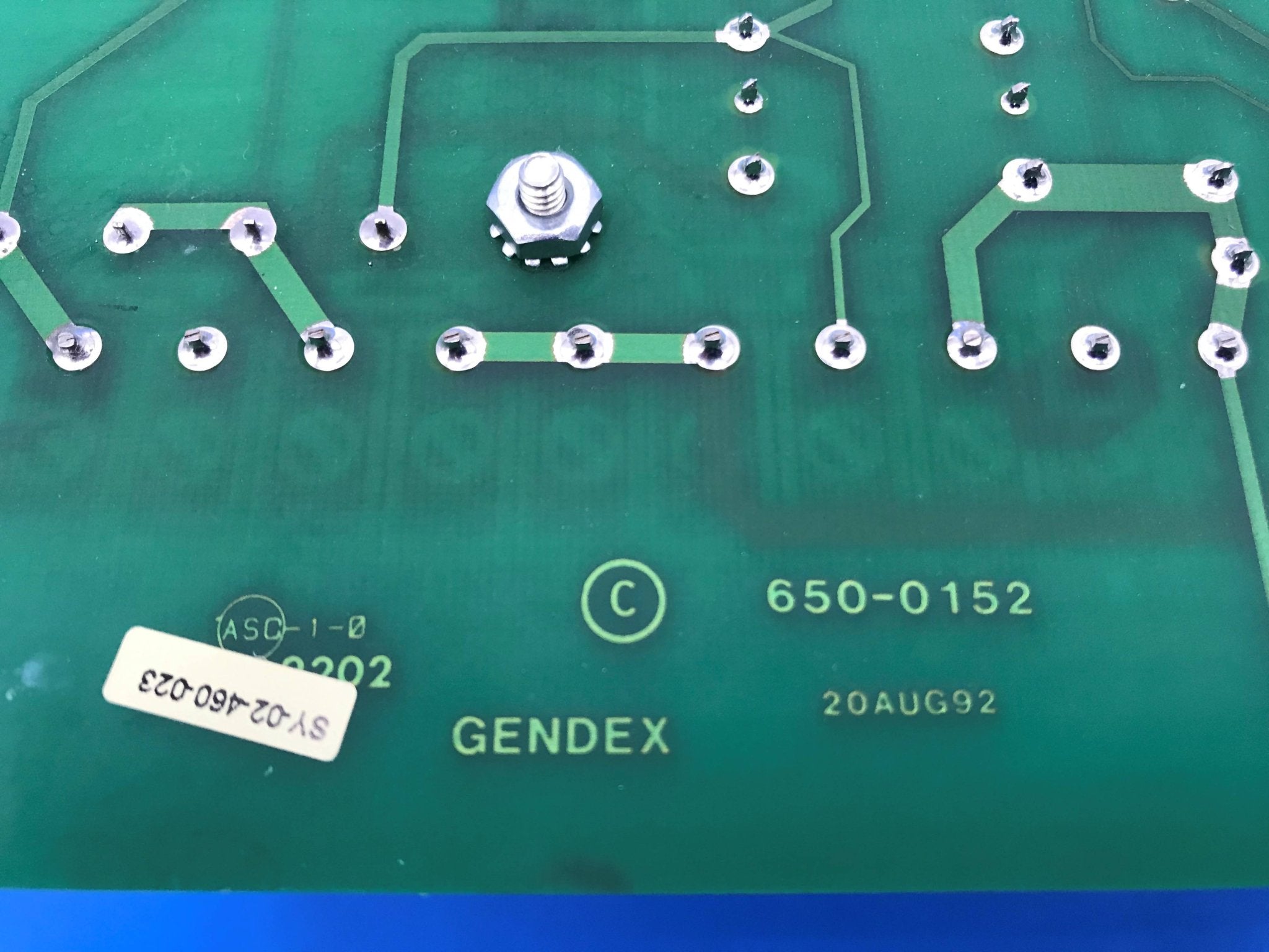 Relay Control Board (124-0152 G.1) Gendex/Del Medical