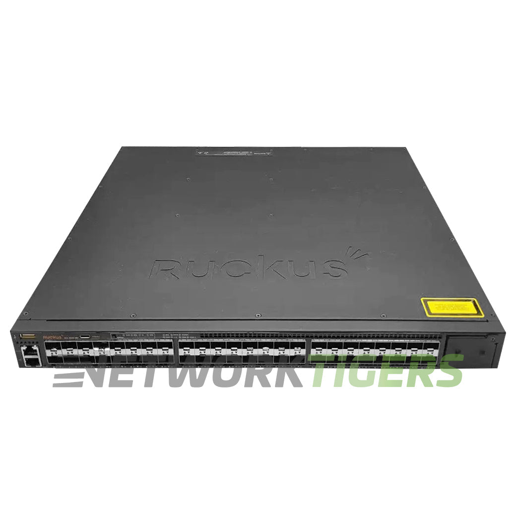 NEW Ruckus Brocade ICX7650-48F-E2 24x 1GB SFP 24x 10GB SFP+ 4x QSFP+ F-B Switch