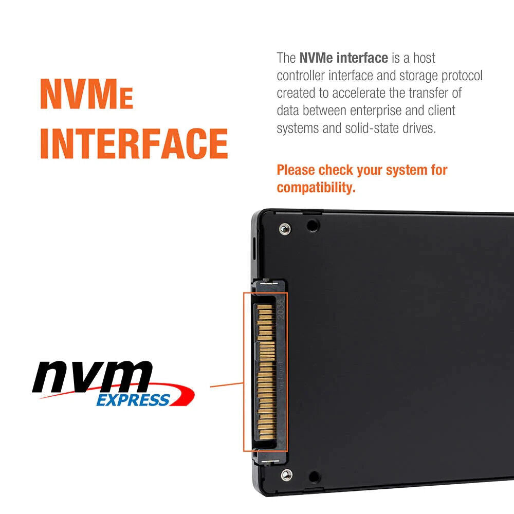 Seagate Nytro 5350S XP7680SE70065 7.68TB PCIe Gen 4.0 x4 8GB/s U.2 NVMe 2.5in Recertified Solid State Drive