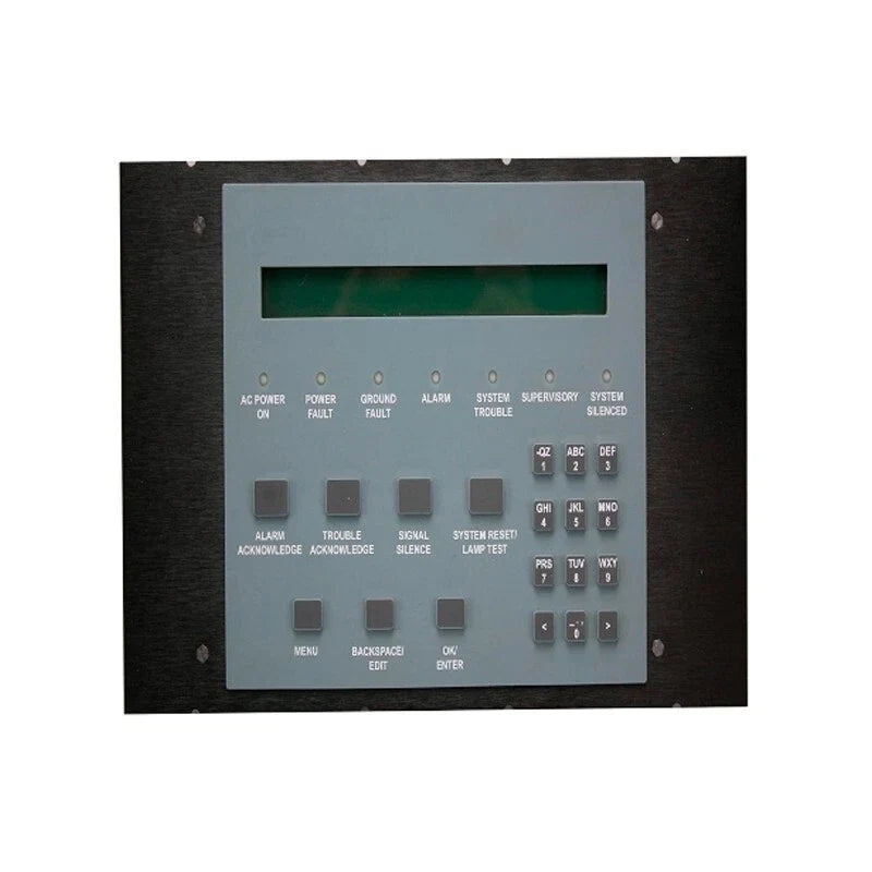 LCD-E3 | Gamewell-FCI Display Panel with 80-Character LCD and Control Functions