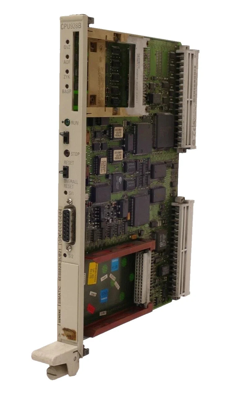 Siemens 6ES5928-3UB21 SIMATIC S5 CPU 928B PLC Processor for S5-135U and S5-155U