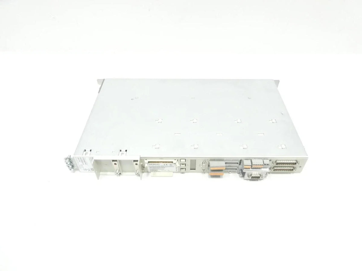 Siemens 6SN1123-1AB00-0AA2 SIMODRIVE 611 Dual-Axis Power Module 15A CNC Servo Drive Unit