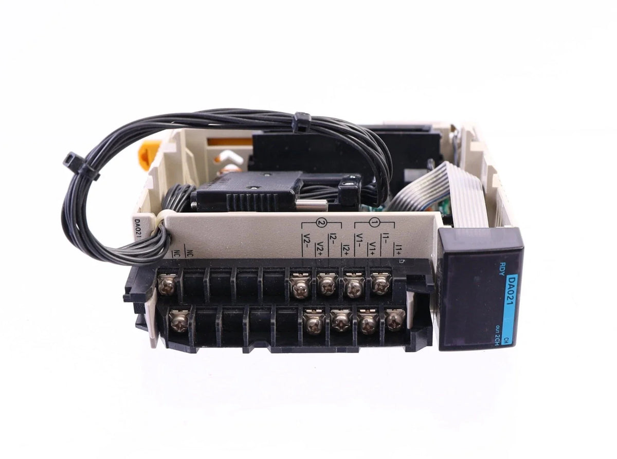 CQM1-DA021 | Omron CQM1H 2-Channel 0–10V Analog Output Module