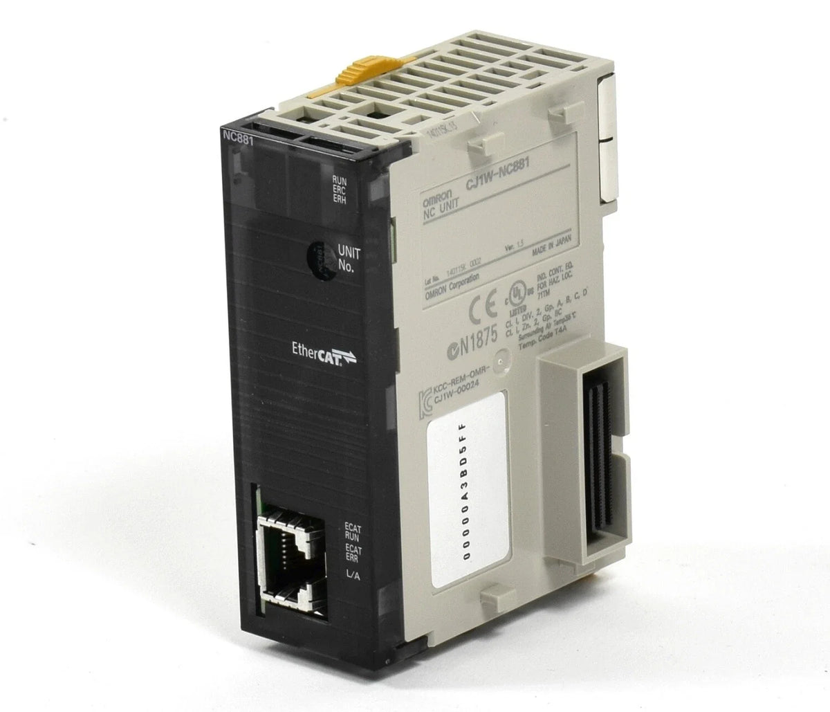 Omron CJ1W-NC881 Motion Control Module 8 Axis EtherCAT PLC CJ Series