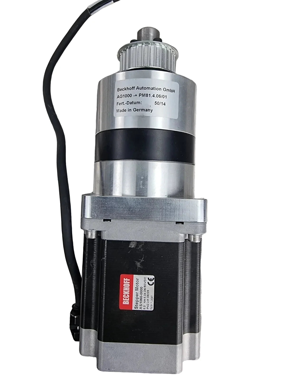 AS1060-0000 | Beckhoff NEMA34 Stepper Motor N3 Frame 5.0 Nm Holding Torque 24–48 V DC