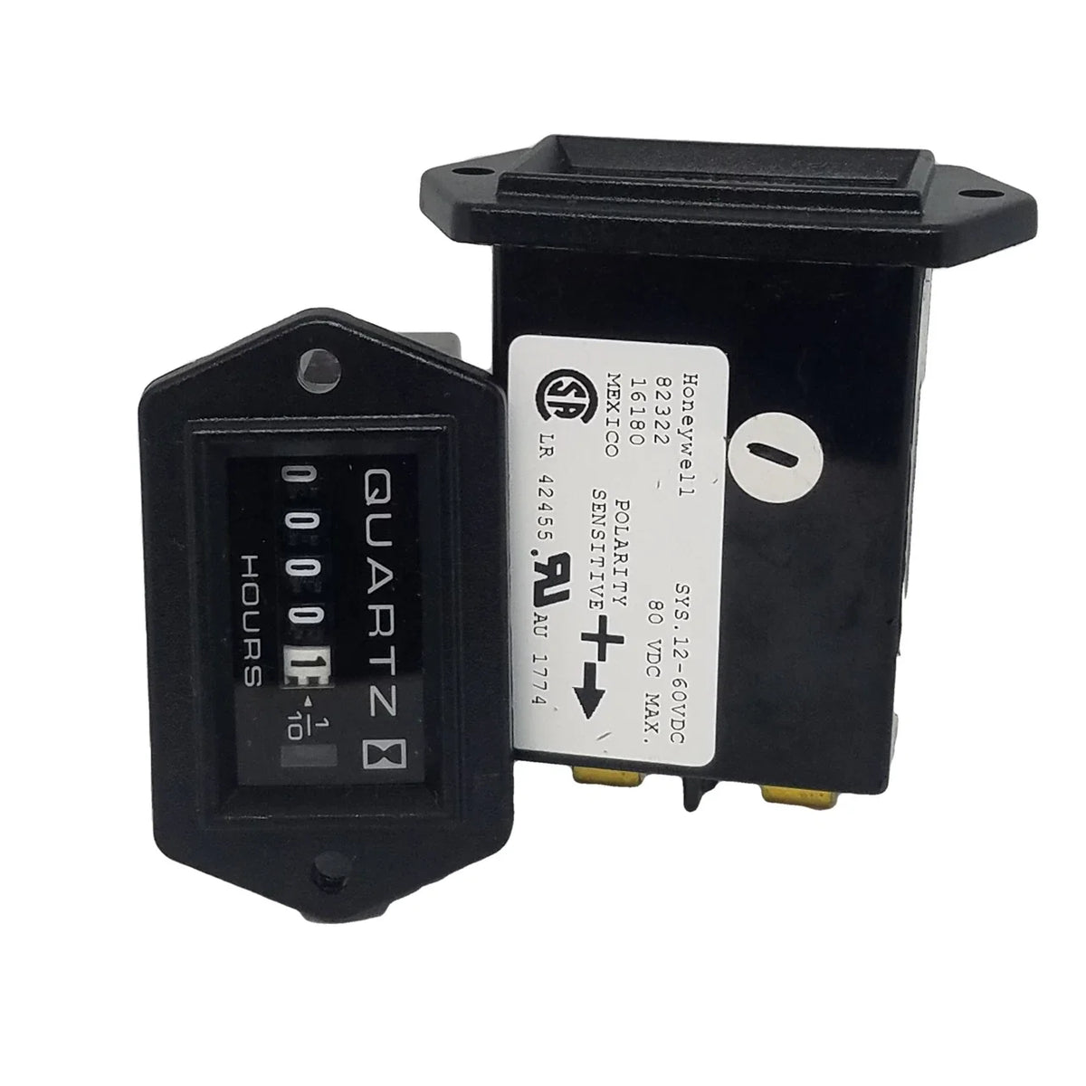 82322-12 | Honeywell Hobbs Electromechanical Hour Meter Panel Mount