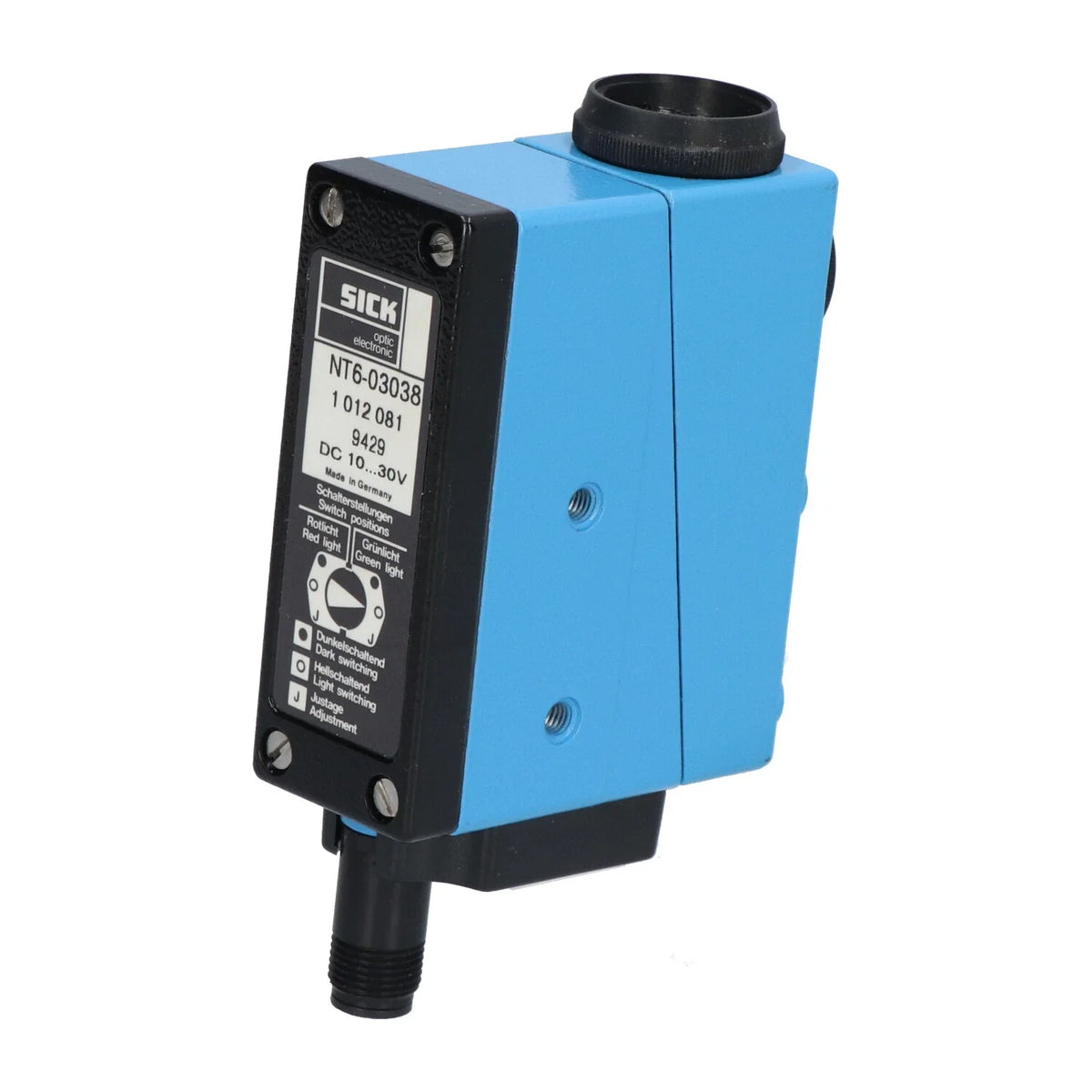 NT6-03038 | SICK NT6 Contrast Sensor Red Green LED 9 Mm Scan Distance