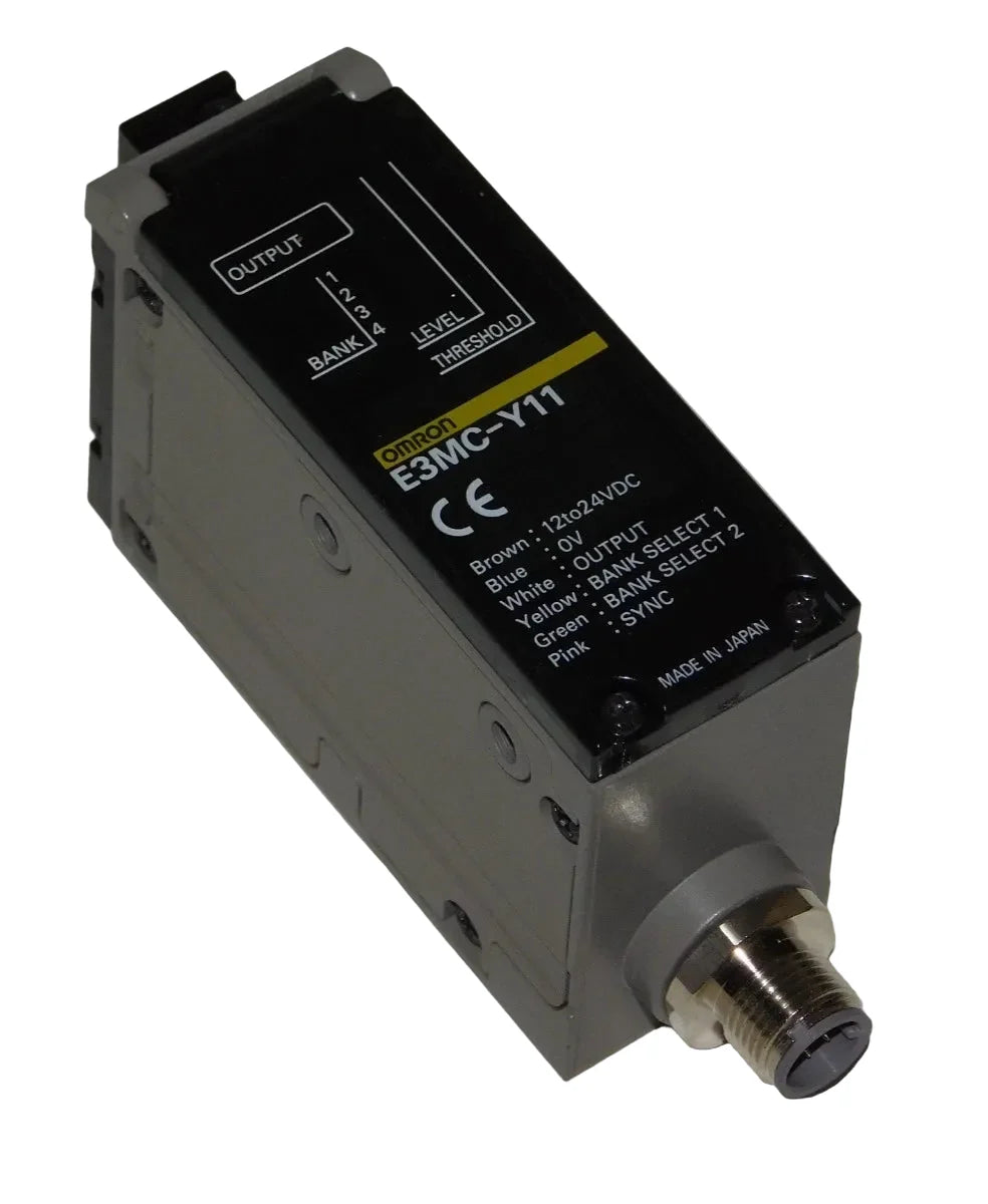 E3MC-Y11 | Omron E3MC Color Photoelectric Sensor Amplifier NPN 12–24VDC