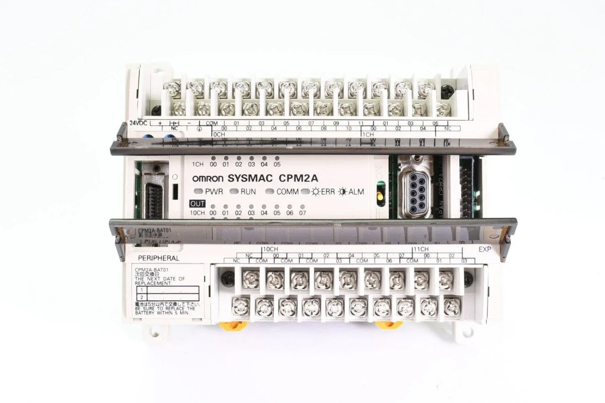 CPM2A-30CDR-D | Omron Compact PLC 30 I/O 24 VDC Relay Outputs