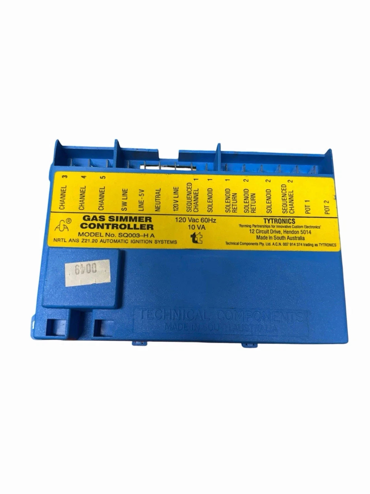 Bosch 00422882 Electronic Simmer Controller for Compatible Gas Cooktops and Gas Ranges