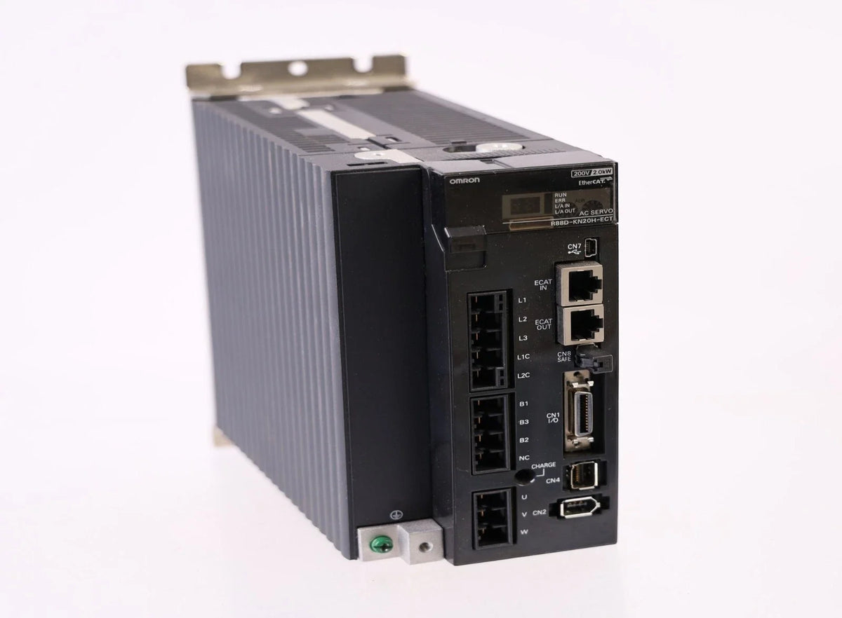 R88D-KN20H-ECT | Omron G5-Series 20 kW EtherCAT Servo Drive 200 VAC