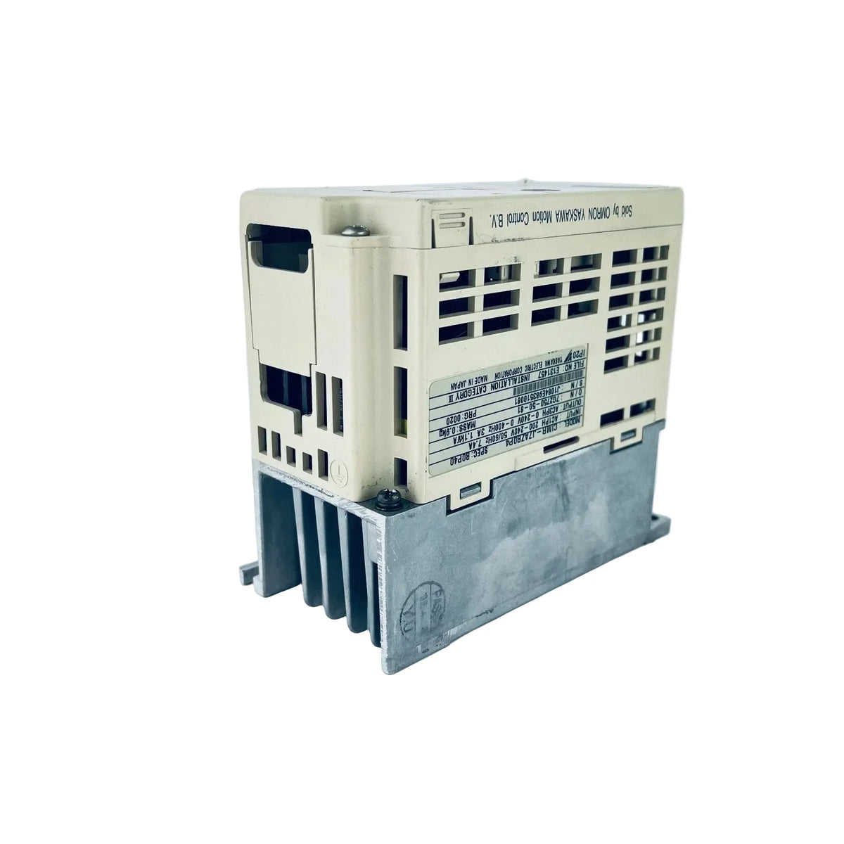 CIMR-J7AZB0P4 | Omron J7 Series 0.55 kW Frequency Inverter, 200 VAC