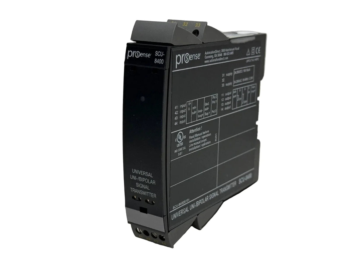 SCU-8400 | Automation Direct ProSense Isolated Signal Conditioner DIN Rail