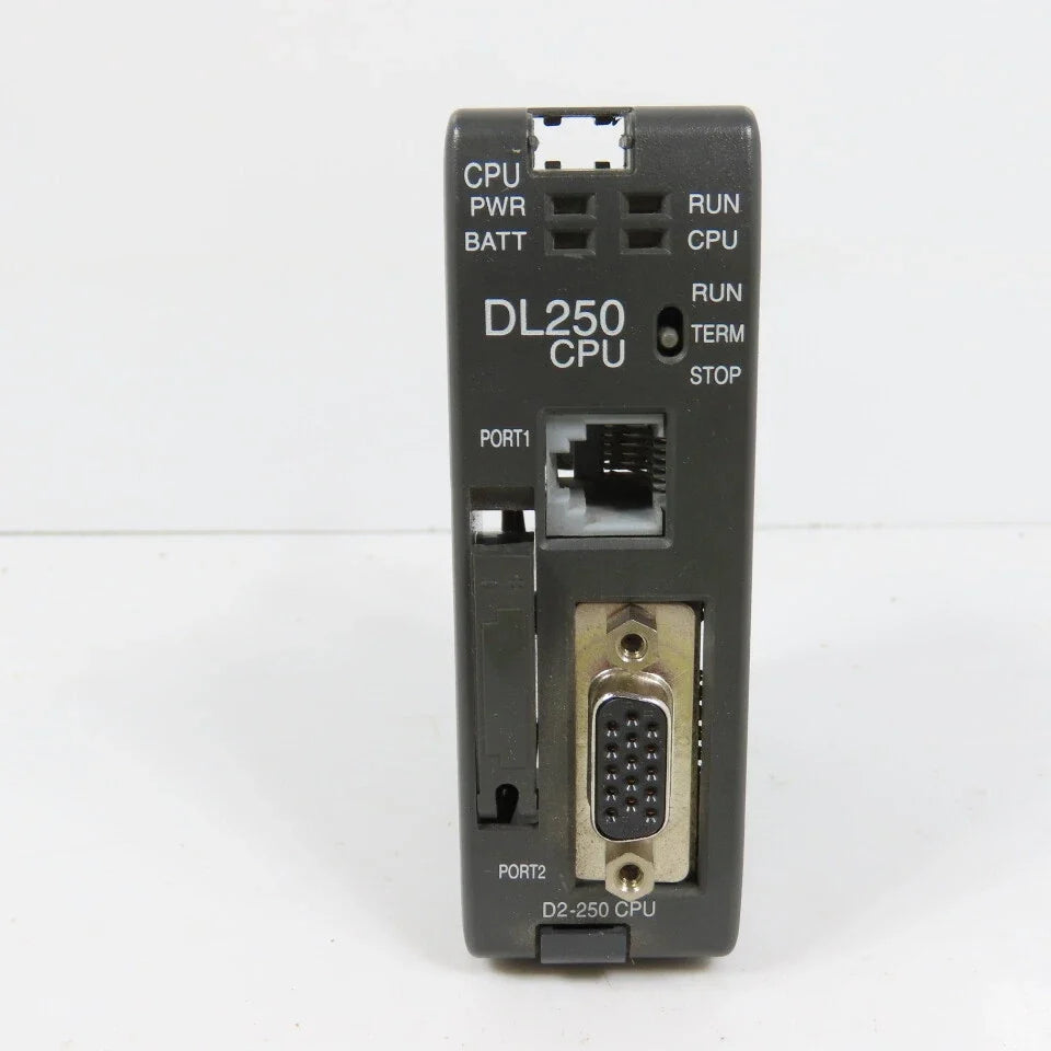 AutomationDirect D2-250 DL205 PLC CPU Module 4-Loop PID Floating Point Control