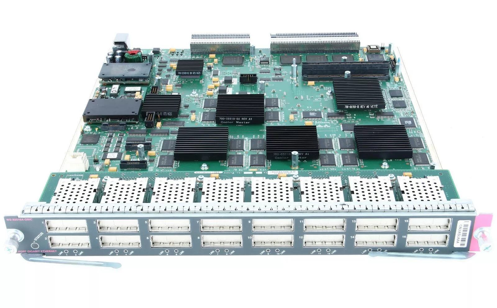 WS-X6516-GBIC | Cisco Catalyst 6500 16-Port GigE Switch Module