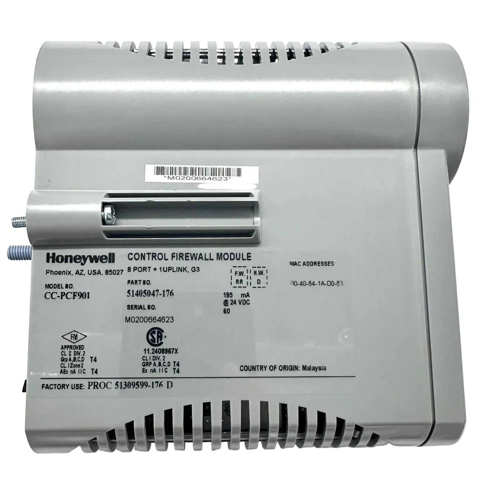 CC-PCF901 | Honeywell 9 Port FTE Control Firewall Module