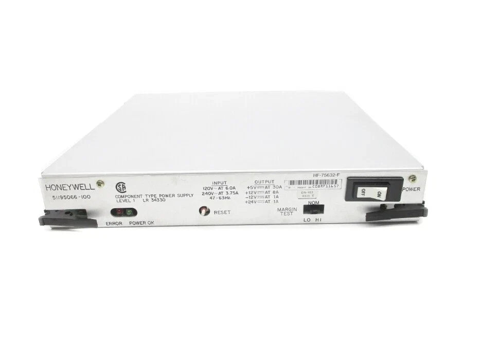 51195066-100 | Honeywell Five-Slot Power Supply for TDC 2000/3000 DCS Systems