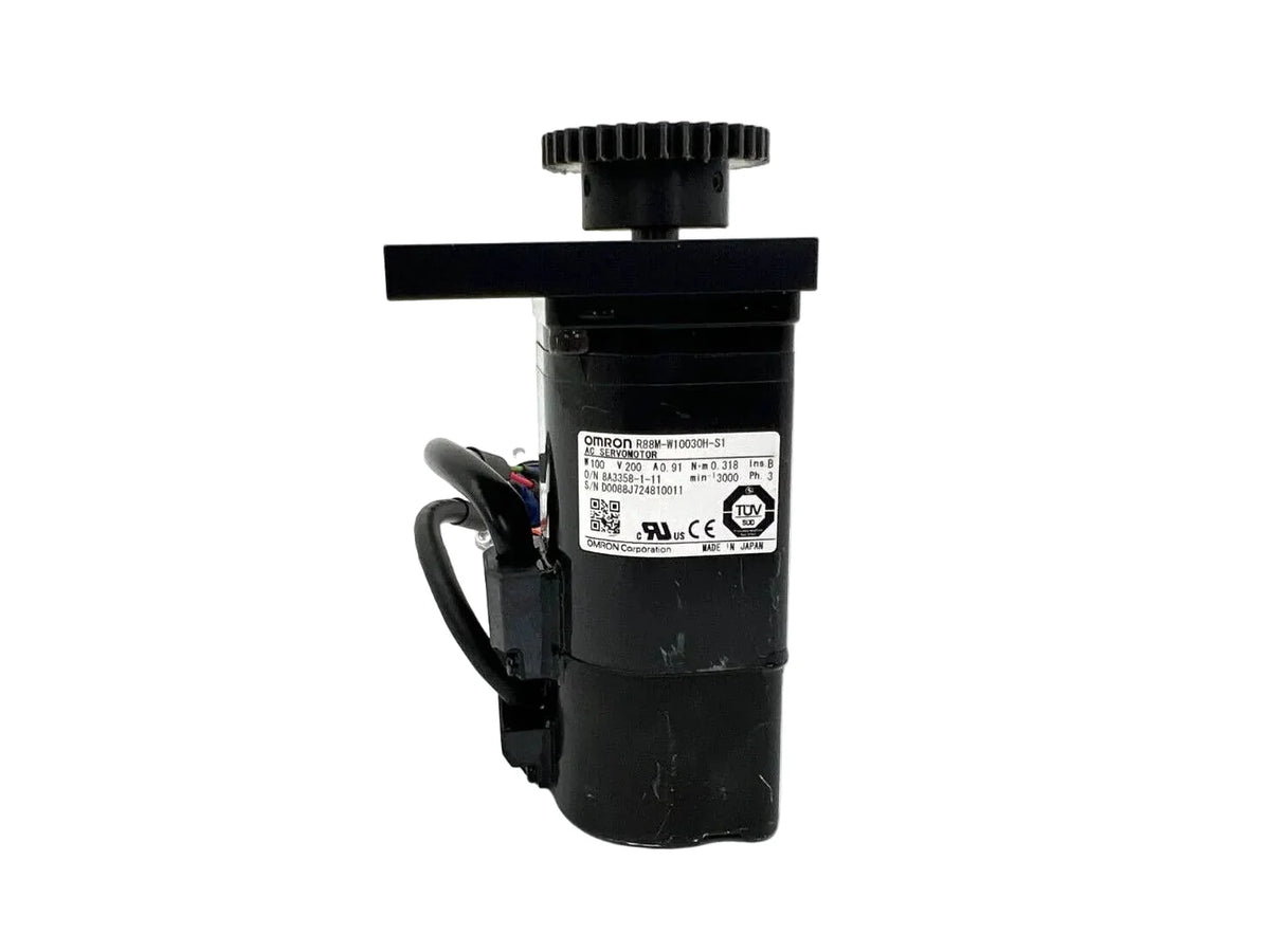 R88M-W10030H-S1 | Omron AC Servo Motor 100W 3000RPM Incremental Encoder Keyed Shaft 200VAC