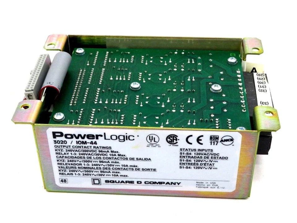 3020-IOM-44 | Schneider Electric Circuit Monitor I/O Module 10A 240VAC