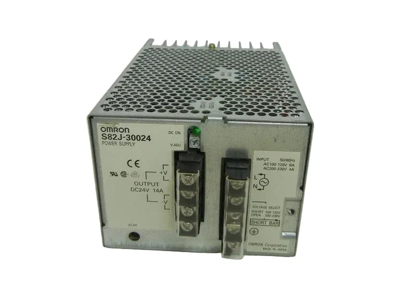 S82J-30024 | Omron 24VDC 14A 336W DIN Rail Switching Power Supply