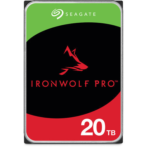 Seagate Ironwolf Pro ST20000NT001 20TB 7.2K RPM SATA 6Gb/s 512e NAS 3.5in Hard Drive
