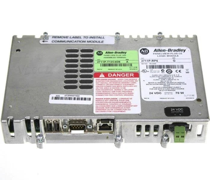 2711P-RP6 | Allen-Bradley PanelView Plus CE Logic Module 128 MB