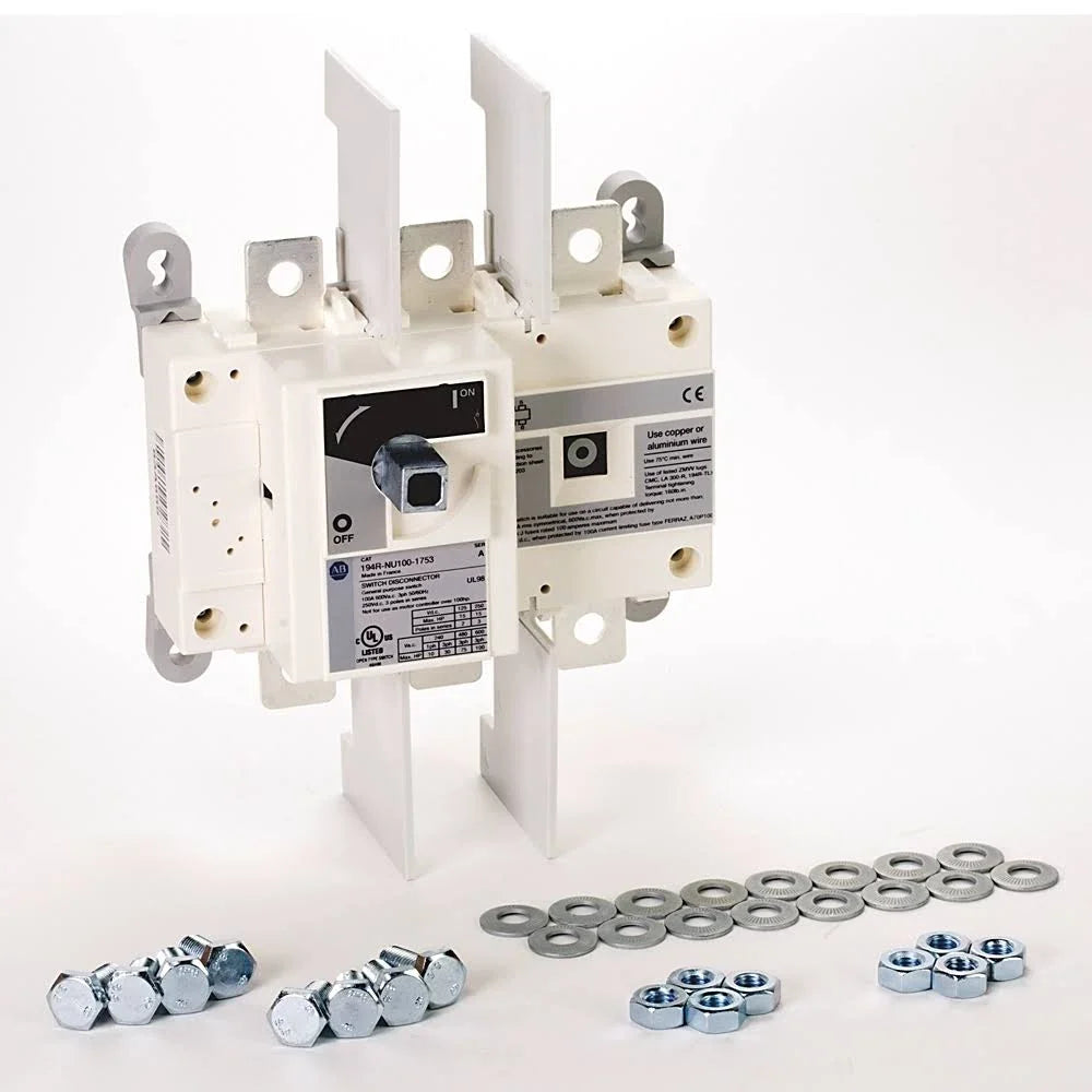 194R-NU100-1753 | Allen-Bradley NEMA 3-Pole 100 Amp Non-Fused Disconnect