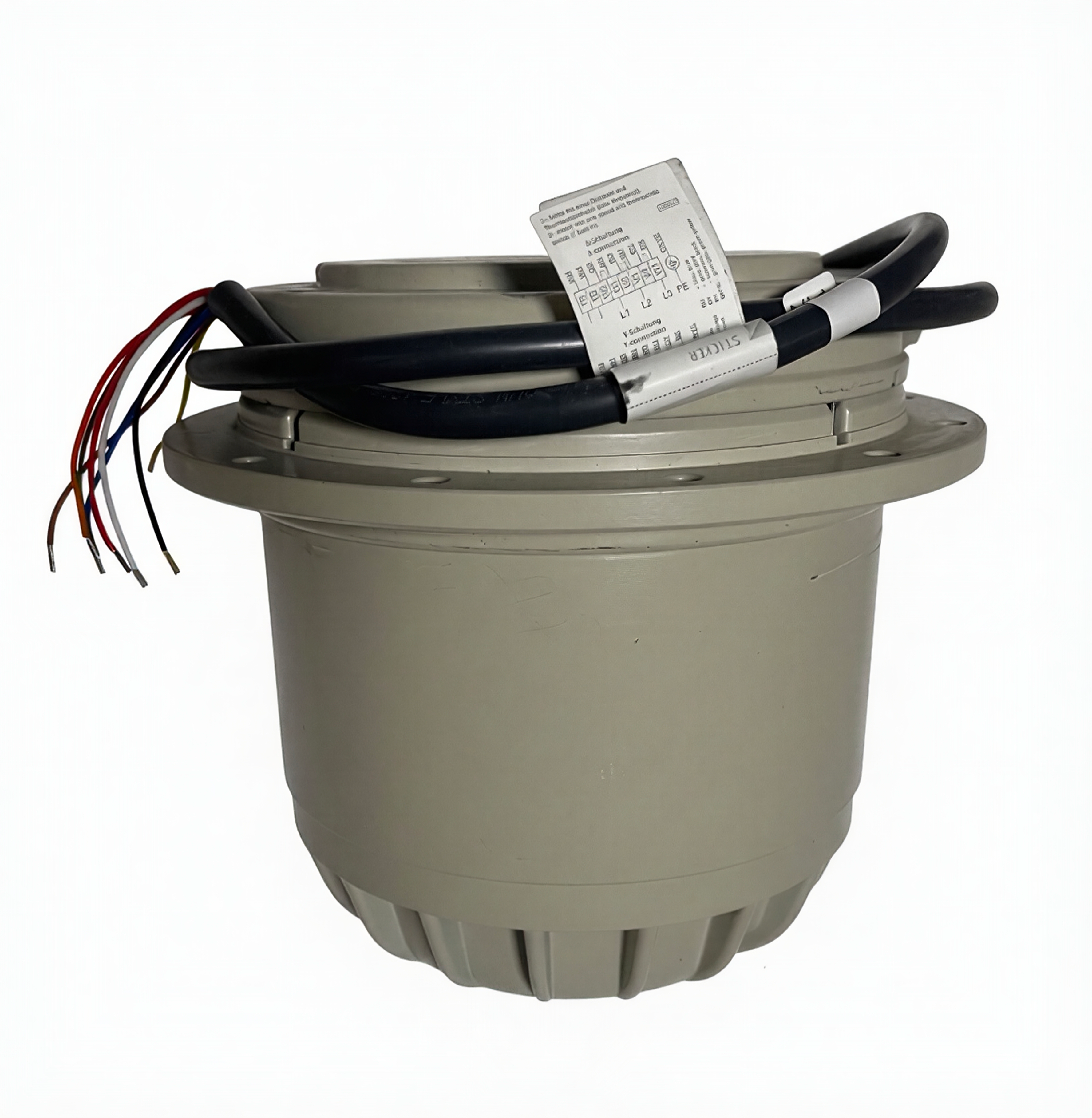 MK137-6DK.15.N ZIEHL-ABEGG Centrifugal Motor Fan 3~230/400V 1.0kW 2.7/4.7A 920rpm