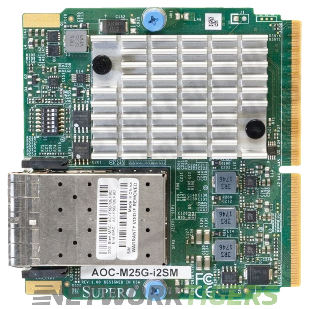 SuperMicro AOC-M25G-i2SM 2x 25GB SFP28 Server Add On Card