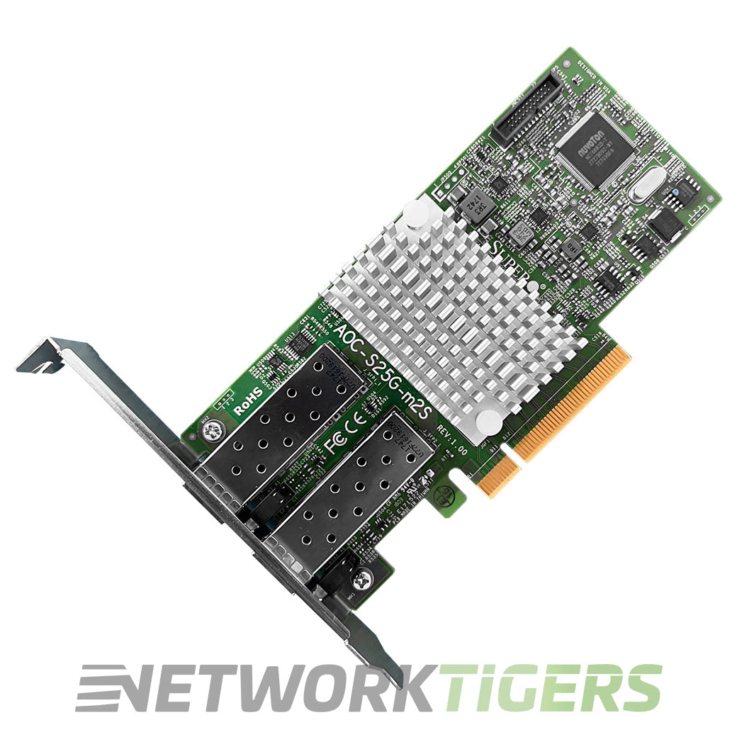 SuperMicro AOC-S25G-m2S 2x 25 Gigabit SFP28 Add On Card