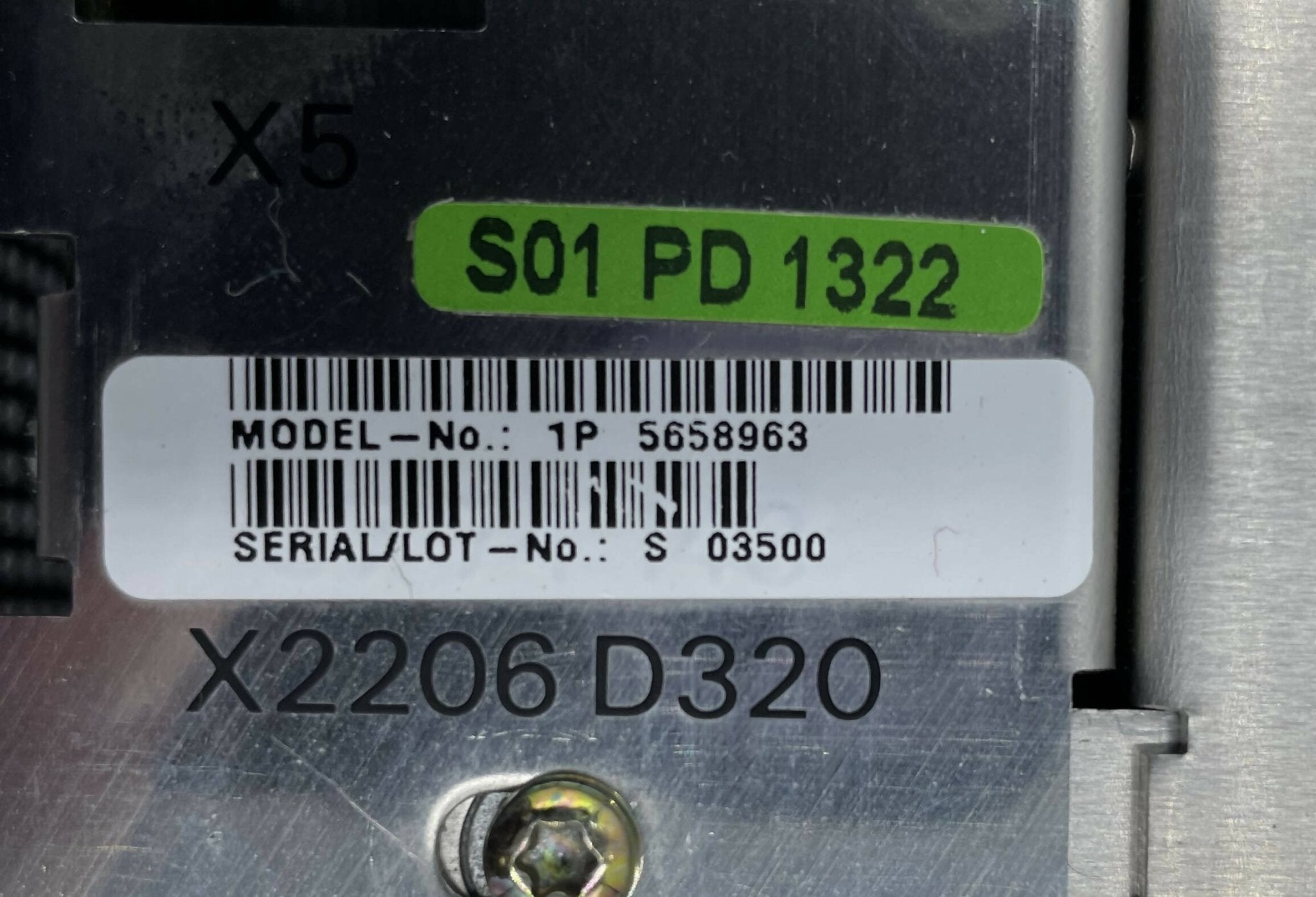 SX CONTROL UNIT (05895292/5895292G2179) SIEMENS