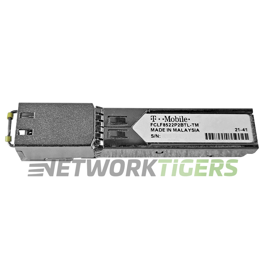 T-MOBILE FCLF8522P2BTL-TM 1 Gigabit BASE-T RJ45 SFP Transceiver