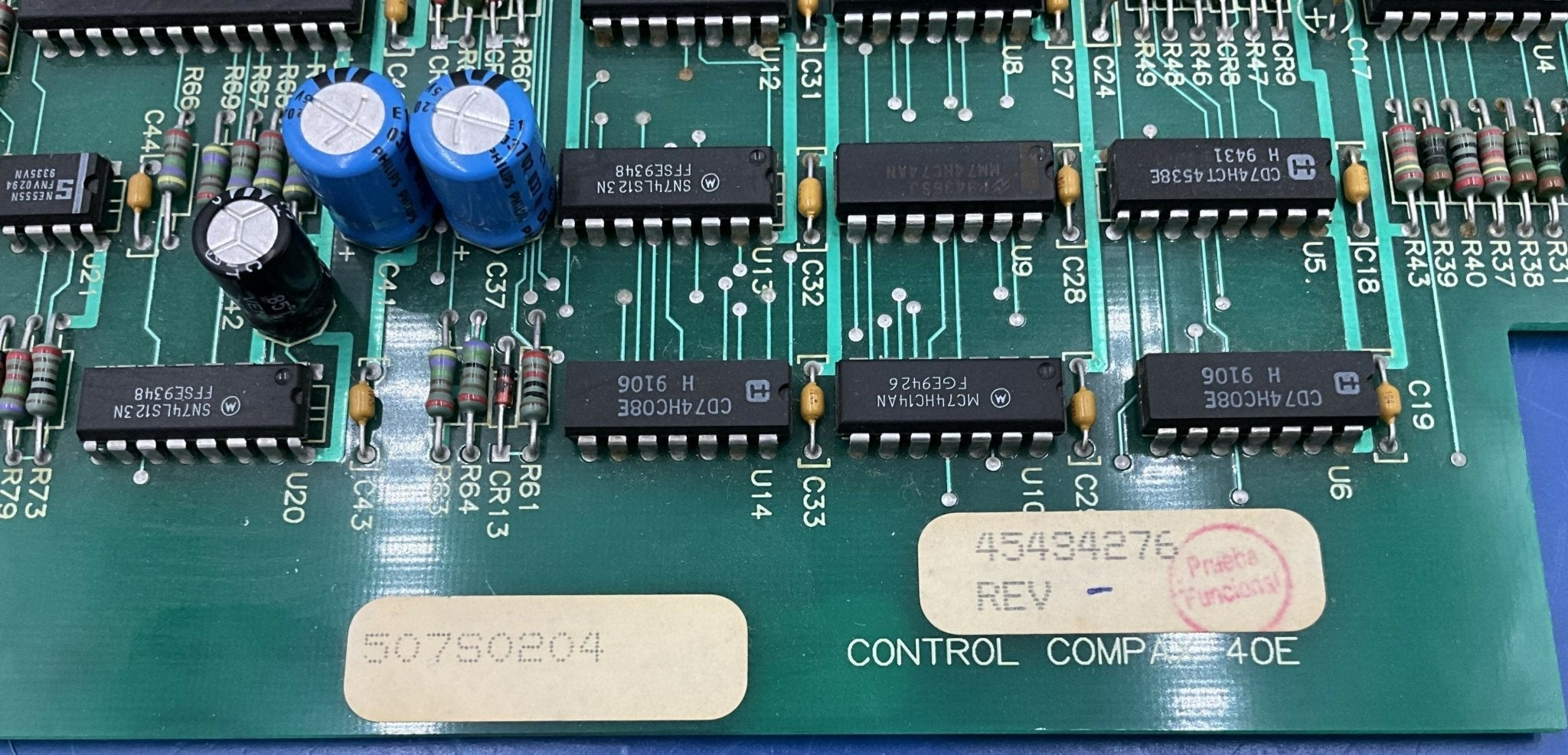 TABLE CONTROL BOARD COMPAX (45434276 REV