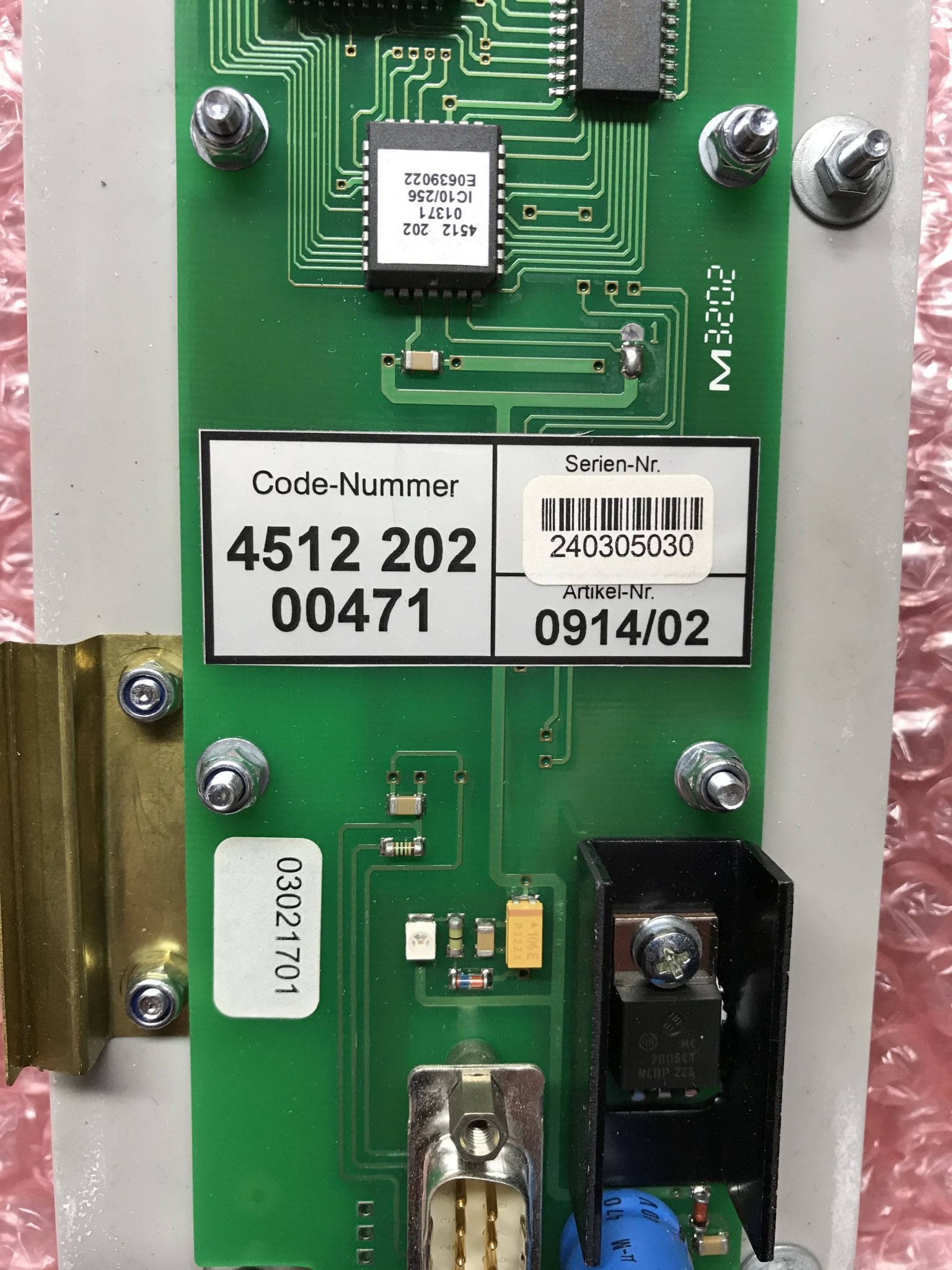 Table Interface Circuit PCB (4512 202 00471) Philips Easy Diagnost