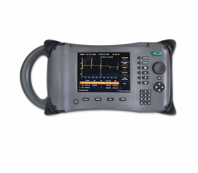 OTDR Quad Kit, 850/1300/1310/1550, Thunder Bolt 1 Click Cleaner, 2 Singlemode & 2 Multimode Launch Reels & Inspection Probe, Deluxe Kit