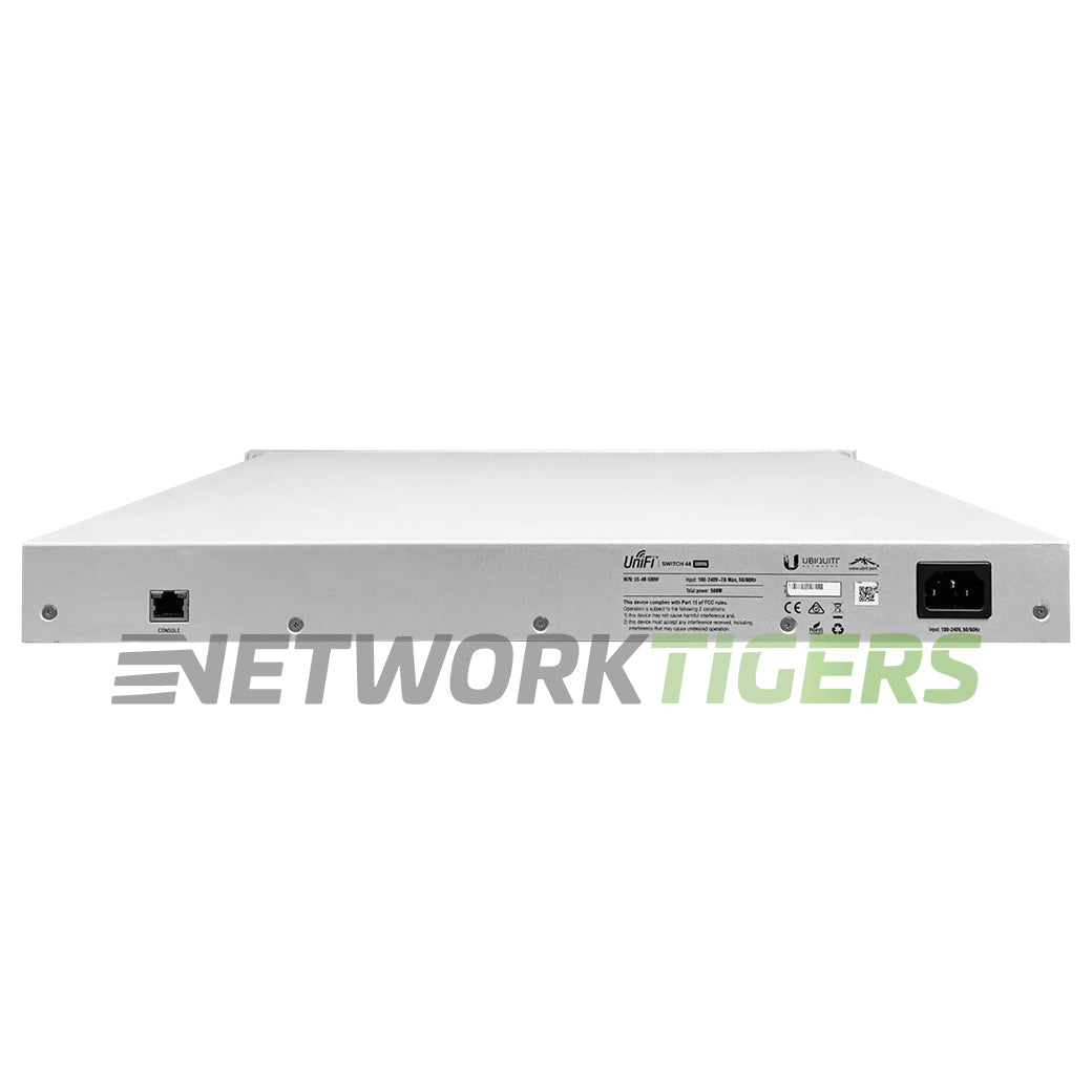 Ubiquiti US-48-500W 48x 1GB PoE+ RJ45 2x 10GB SFP+ 2x 1GB SFP Switch