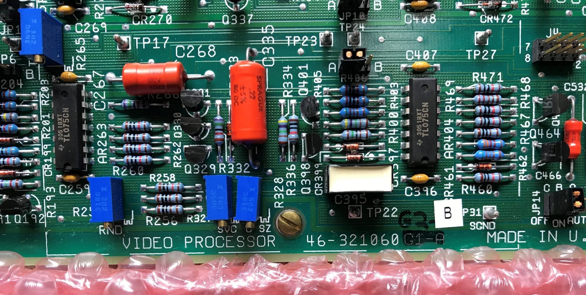 Video Processor Board (46-321060 G2-B) GE