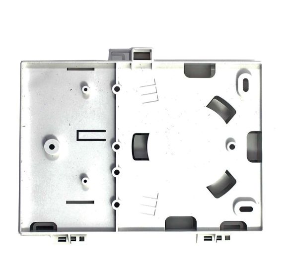 Molex Compact Wall Mount Enclosure 8 Port 4 SC Duplex Adapters Singlemode White Loaded