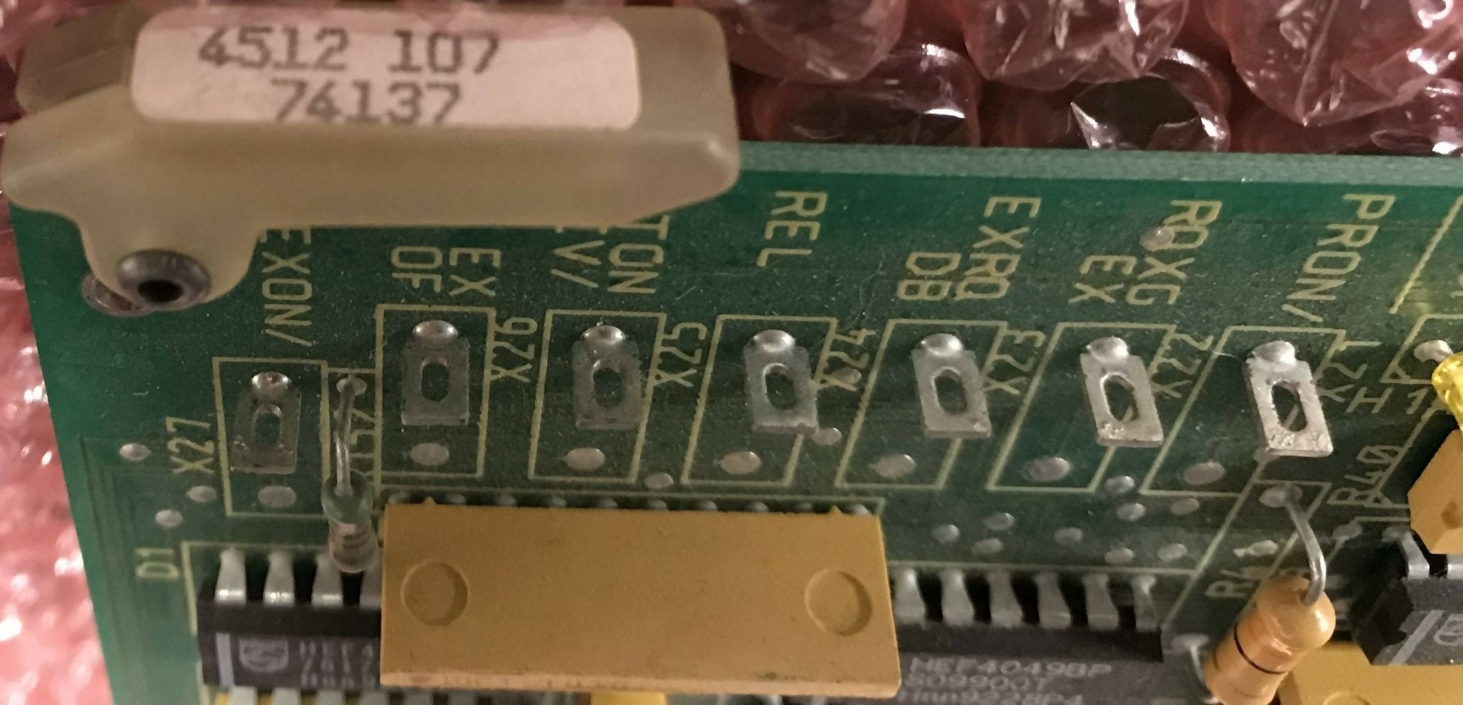X-Ray Exposure Control Board Z112 (4512 107 74137/451210774137) Philips
