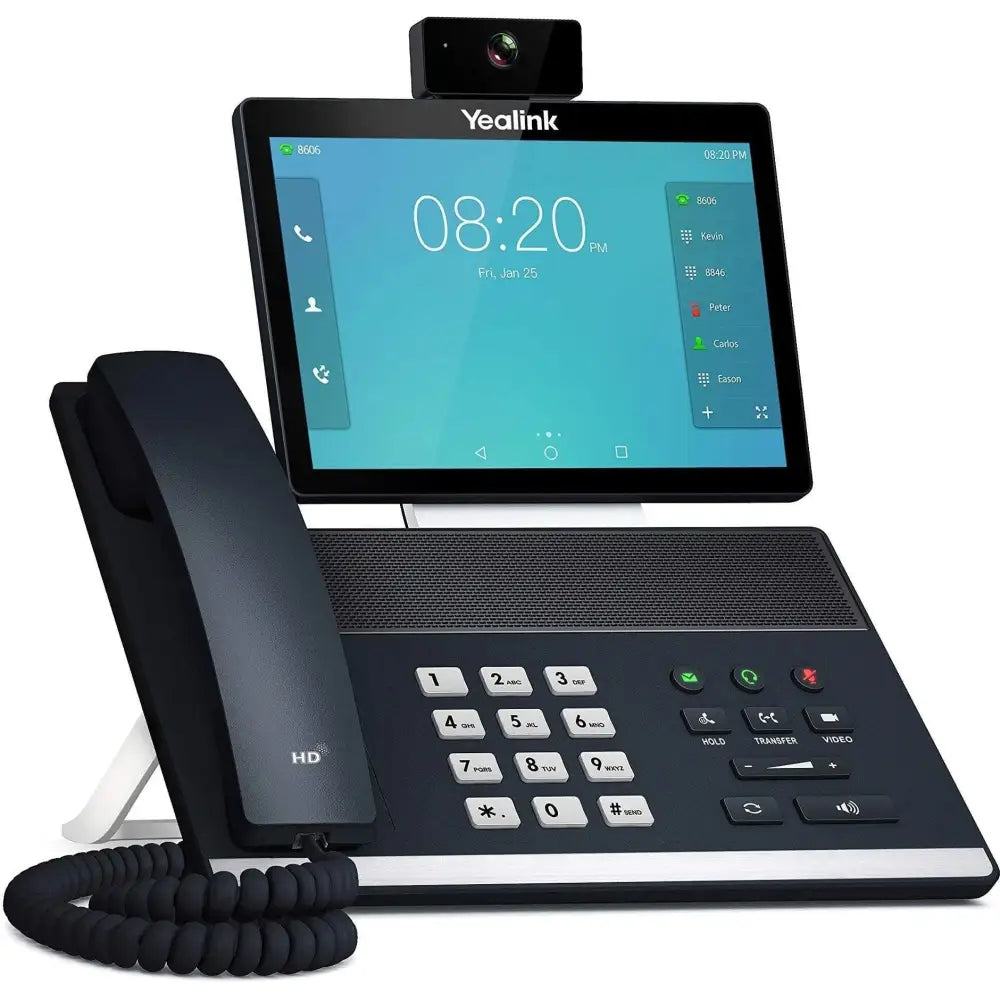 Yealink VP59 Smart Video IP Phone 16 VoIP Accounts 8" Touch Screen SIP-VP59 - New