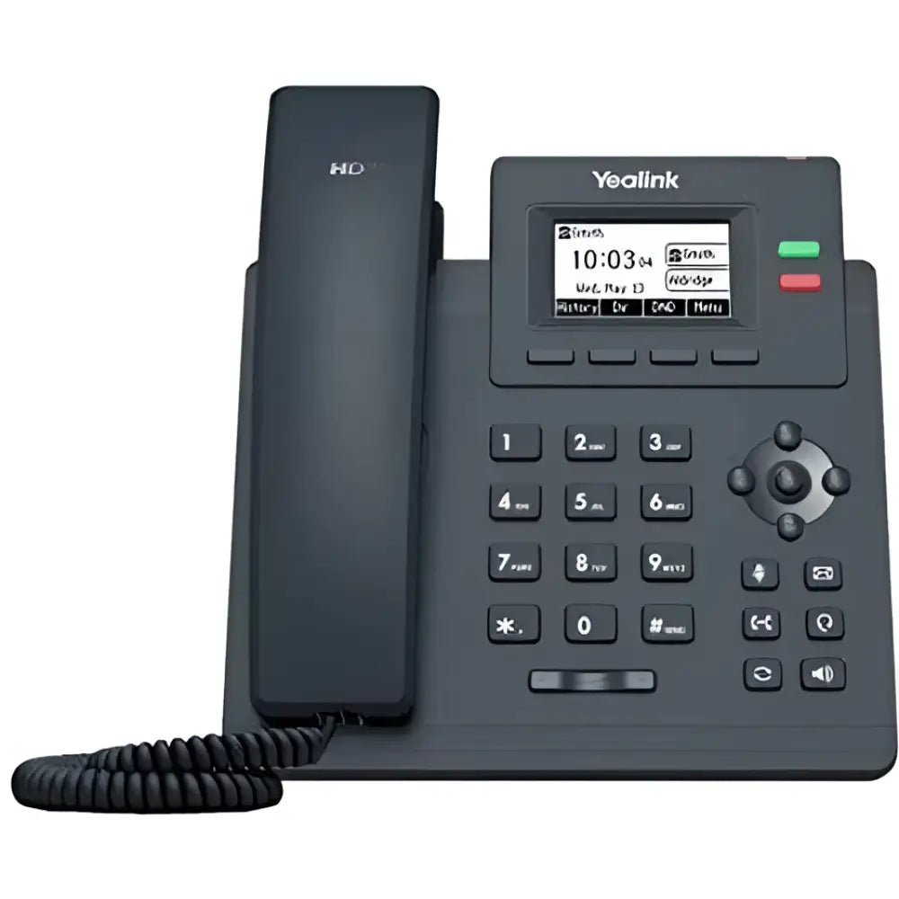 Yealink SIP-T31G 2-Line Gigabit PoE IP Phone with HD Voice (1301044) - New
